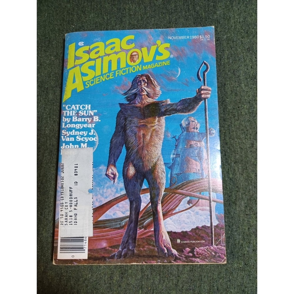 Isaac Asimov's Science Fiction November 1980 Digest Magazine A Davis
